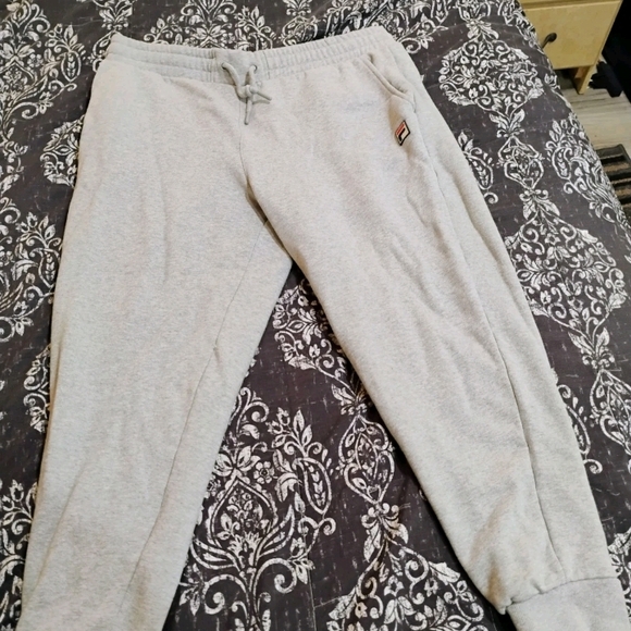 Fila Pants - Fila Light Gray Sweatpants
